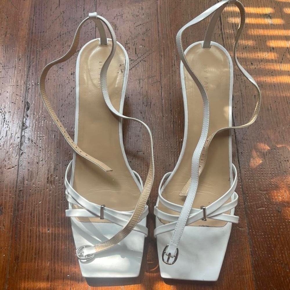 BY FAR Kaia heeled sandals